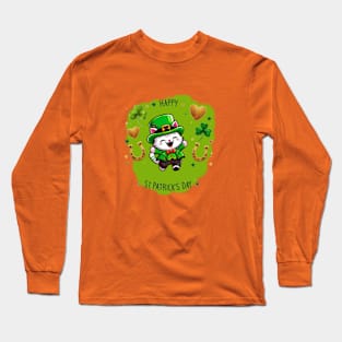 Grab this funny St Patricks Day Beautiful shot for you cat lovers Long Sleeve T-Shirt